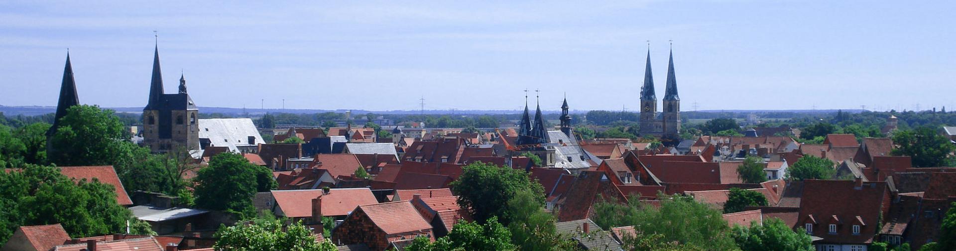 Quedlinburg. Panoramabild