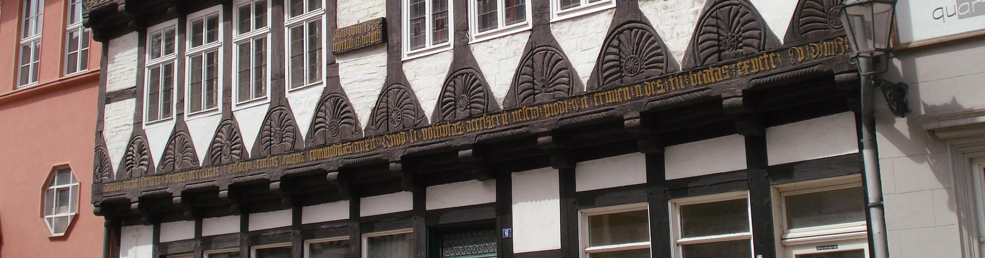 Quedlinburg. The Schneemelcher Haus