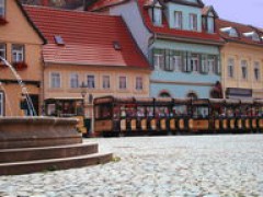 Die Bahn am Neust&auml;dter Marktplatz