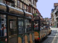 Kurz vor der Haltestelle am Marktplatz