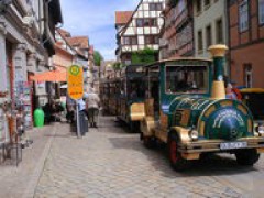 Ankunft am Marktplatz