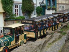 Die Bahn an den Klippen