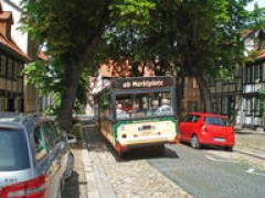 Drive through the new town